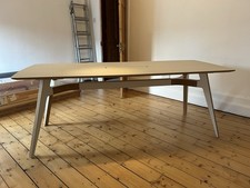 Unto This Last Designer Desk. Laminated Birch Plywood. Good Condition.