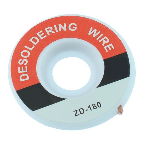 0mm desoldering wick braided - 3.0mm,