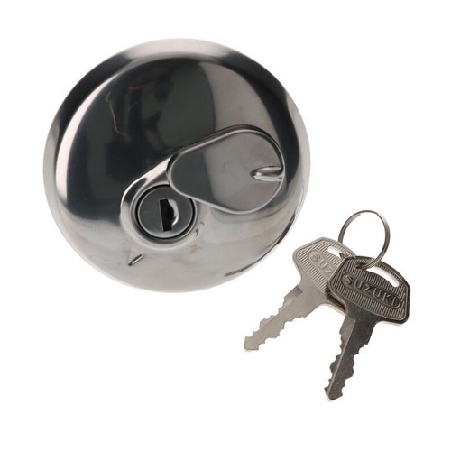 Fuel tank cap lockable for