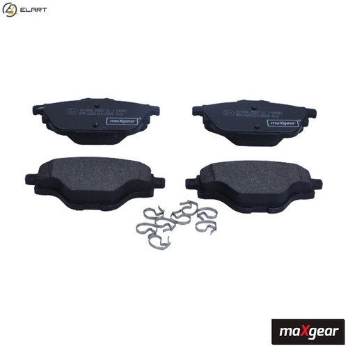 Brake pad set - set,