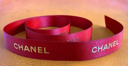 Chanel red ribbon - chanel,
