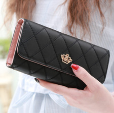 Ladies Leather Wallet Long