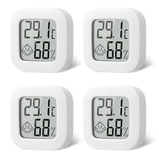 Mini 4X Indoor Digital Hygrometer Thermometer Temperature Humidity Home