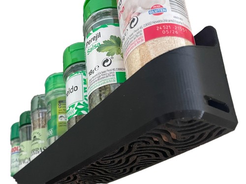 Wall mounted spice rack for - wall,