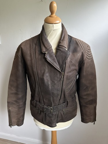 Held leather motorcycle jacket - motorcycle,