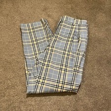 Women's Monkl Blue Plaid