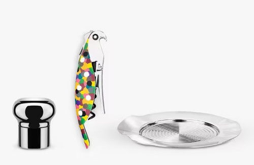 Alessi wine parrot corkscrew - alessi,