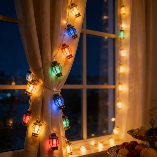 Multicoloured lantern fairy - multicoloured,