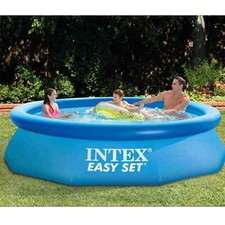 Intex Easy Setup 10ft x 30" Swimming Pool LARGE 3.05M PADDLING FAMILY KIDS FUN