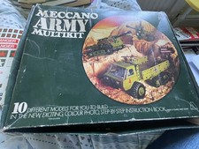 Meccano Army military Multikit