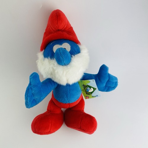 Smurf plush retro toy