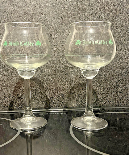 Pair retro irish coffee - pair, of