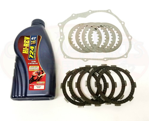 Clutch repair kit with oil - kit, and
