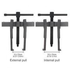 2-Jaw Gear Puller for External Internal Pulling Adjustable Bearing Puller