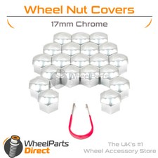 Chrome Wheel Nut Bolt Covers
