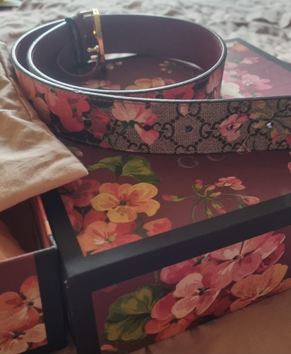 Gucci buckle floral print - gucci, gg