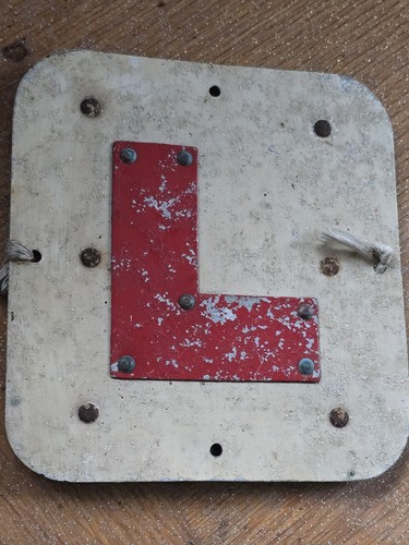 Vintage vehicle learner - vehicle, l