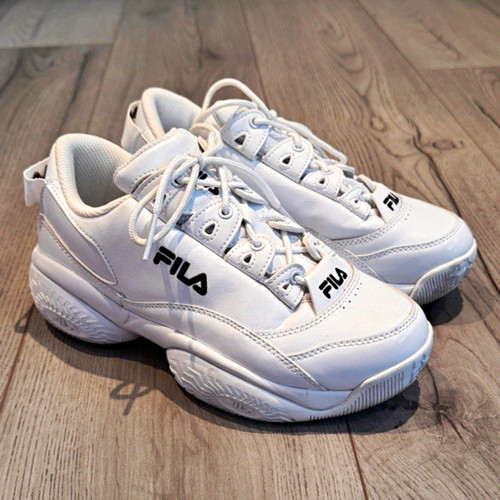 Fila white low - fila, lace