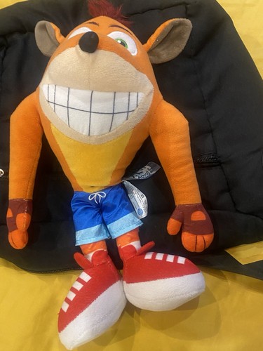 Crash bandicoot soft plush toy - plush,