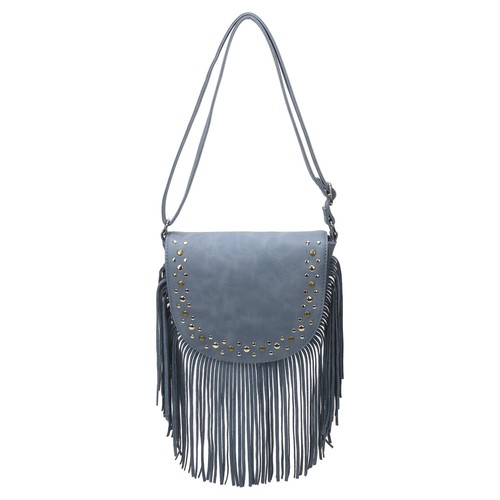 Ladies fringe studded - fringe, saddle