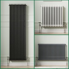 Traditional 2 3 4 Column Cast Iron Vintage Style Radiator Vertical Horizontal UK
