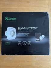 Xpelair Simply Silent DX100 Extractor Fan - 93028AW - 4”/100MM 240V Boxed & New
