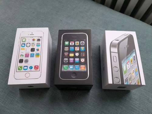 Empty iphone boxes 3gs 5s - 3gs,, 4s,