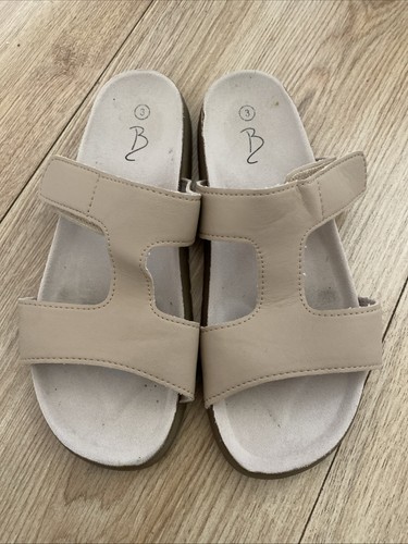 Girls beige sandals - beige, billie