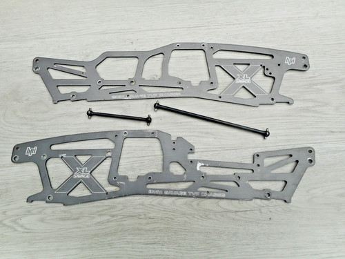 Hpi savage chassis plates - xl,
