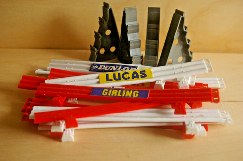 Vintage scalextric crash