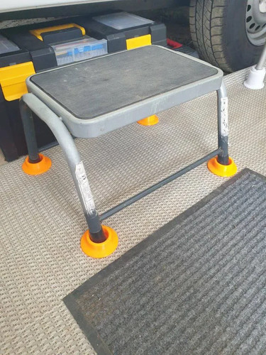Caravan motorhome step feet - /,