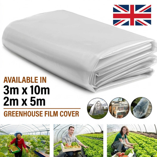 Heavy duty clear polythene - clear,