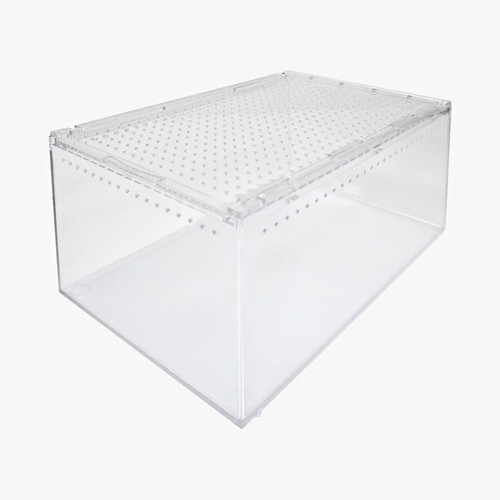 Ventilated clear vivarium - ventilated,