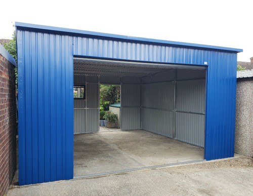 Metal garage 16x18ft workshop - metal,