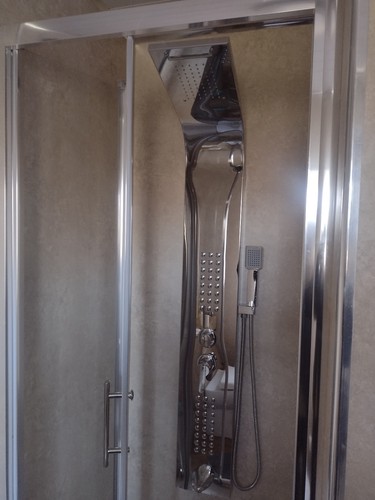 Manual thermostatic shower - thermostatic,