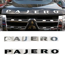 Pour Mitsubishi Pajero 1pcs Avant et après Logo Emblèmes ornements V73 V93 V97
