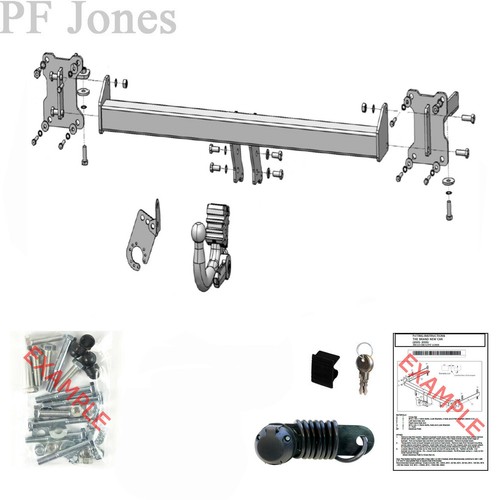 Pct towbar for suv - for, mg