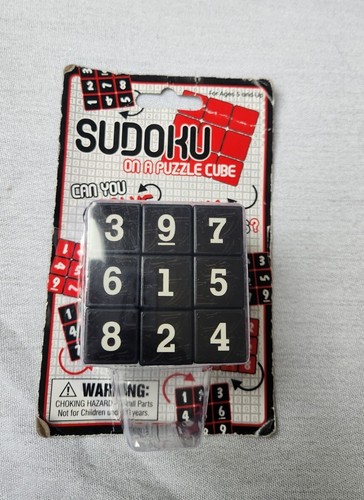 Sudoku cube puzzle game - sudoku, brain