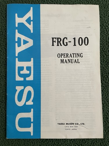 Original yaesu frg 100 - original,