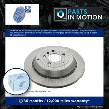 2x Brake Discs Pair Solid fits