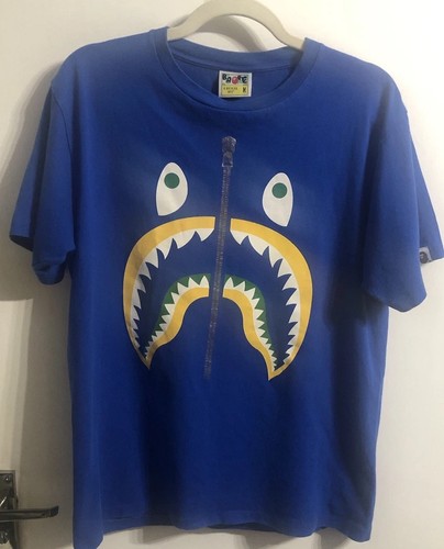 Bape blue shirt size m - ,