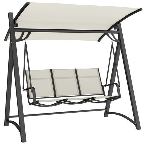 Outsunny seater swing chair - 3,