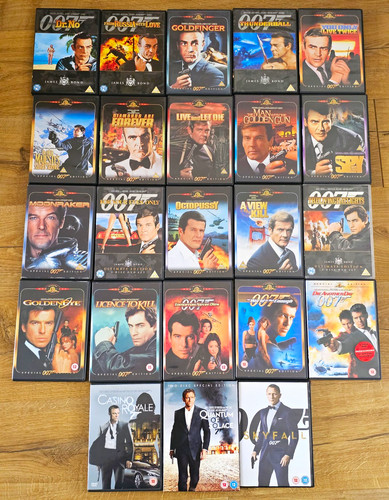 James bond 007 - bond, dvd