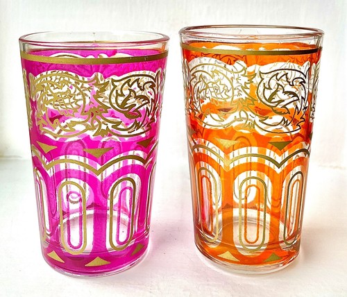 Vintage pair moroccan tea - x, 2