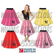 Womens POODLE SKIRT, 50s Rock