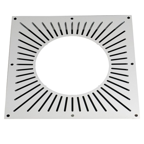 Ventilated fire stop plate - ventilated,