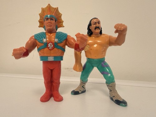 Original wwf hasbro figures - hasbro,