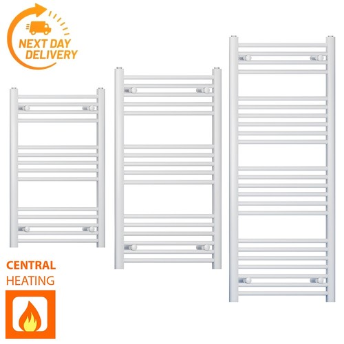 White heated towel - white,