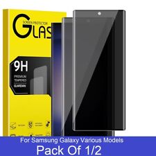 Privacy Tempered Glass Screen Protector For Samsung S25 Ultra S24 S23 S22 S21+
