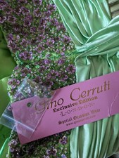 Gino Cerruti green & pink prom